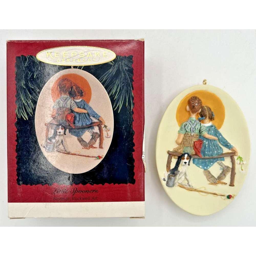 Hallmark Keepsake Ornament Little Spooners 1996 U74